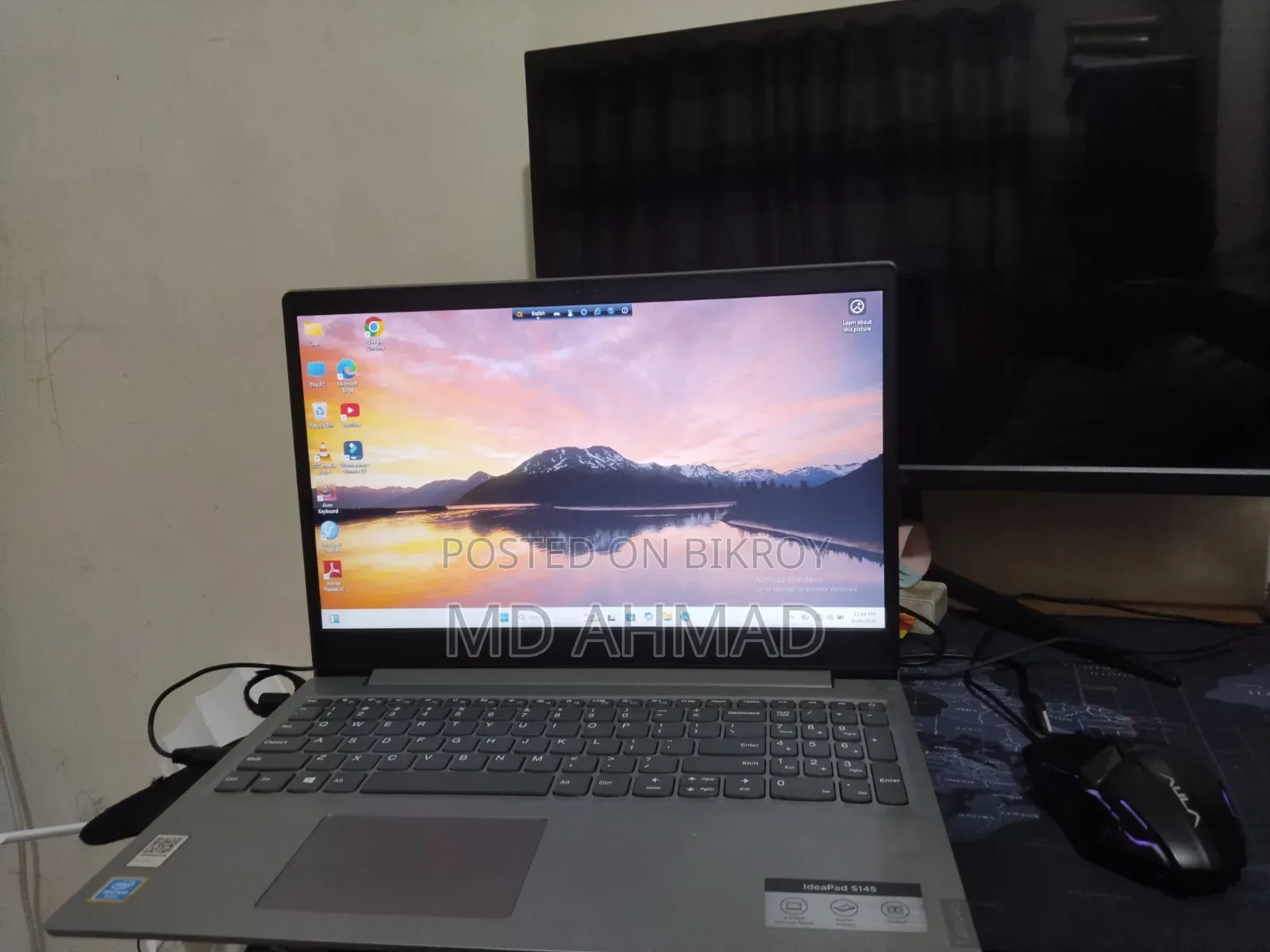 Laptop Lenovo IdeaPad S145 4GB Intel Core i3 SSD 128GB
