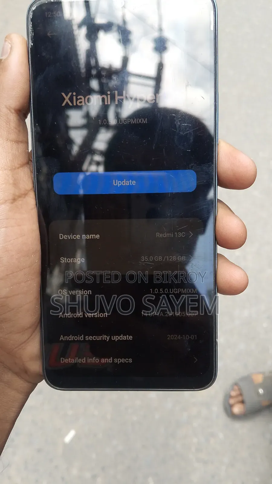 Mobile Phone 128 GB Blue