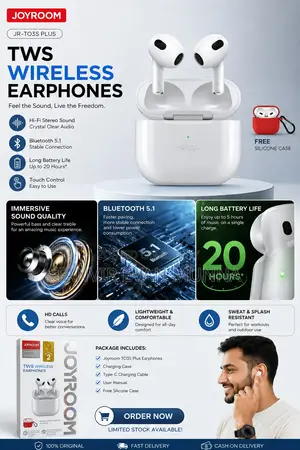 Joyroom Jr-To3s Plus Orginial New Product