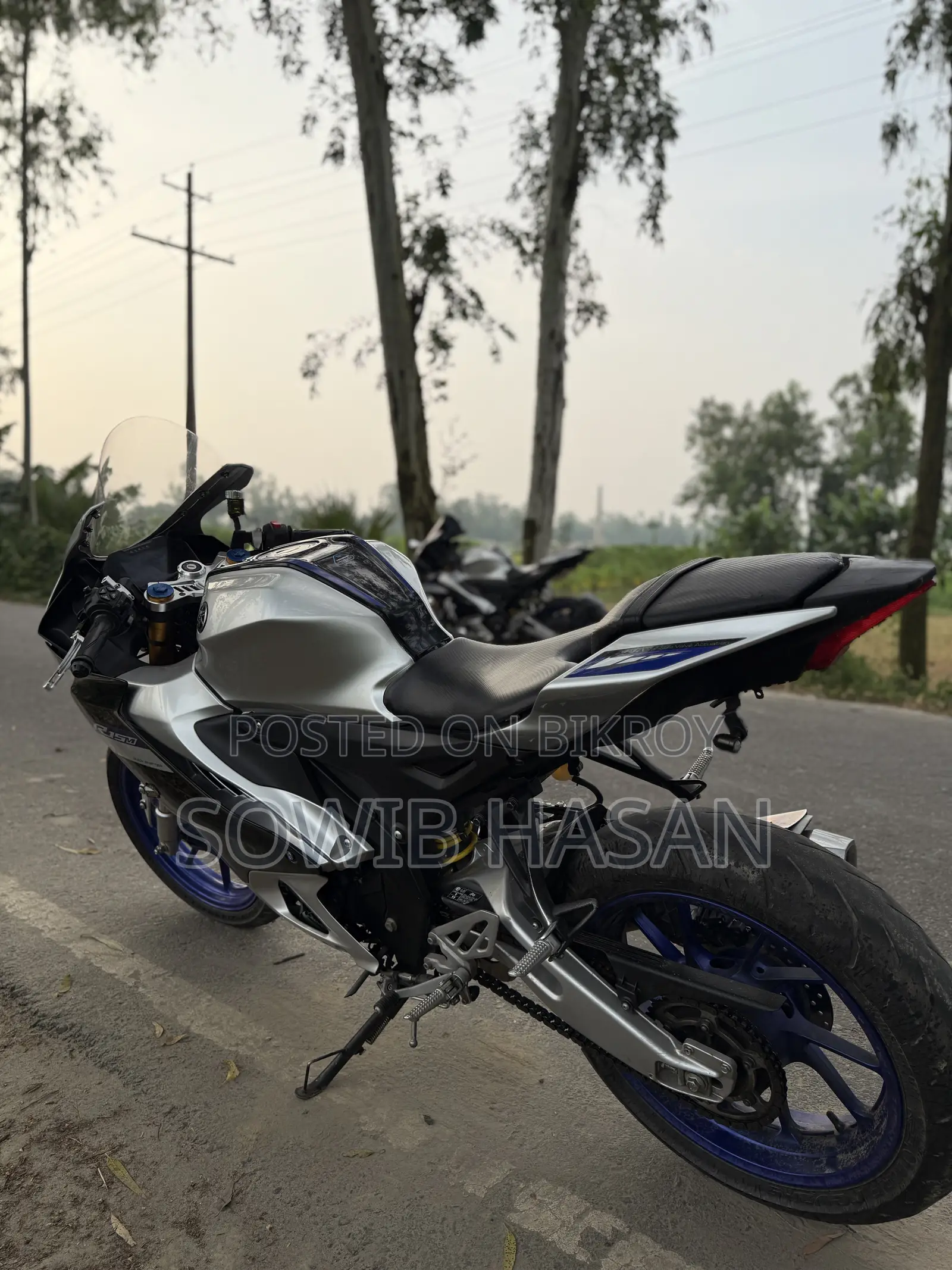 Yamaha R15M 2026 Silver