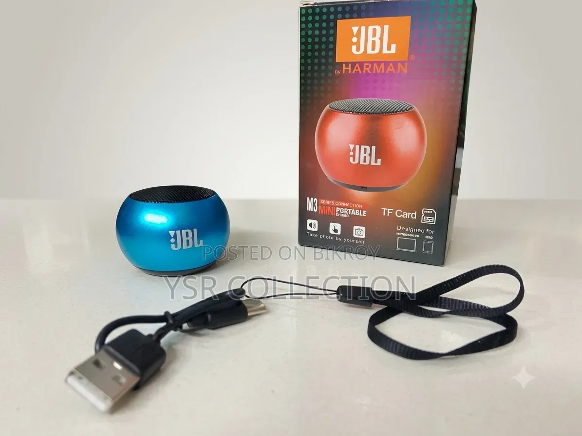 JBL M3 Mini Portable Bluetooth Speaker – Compact With TF Card Support