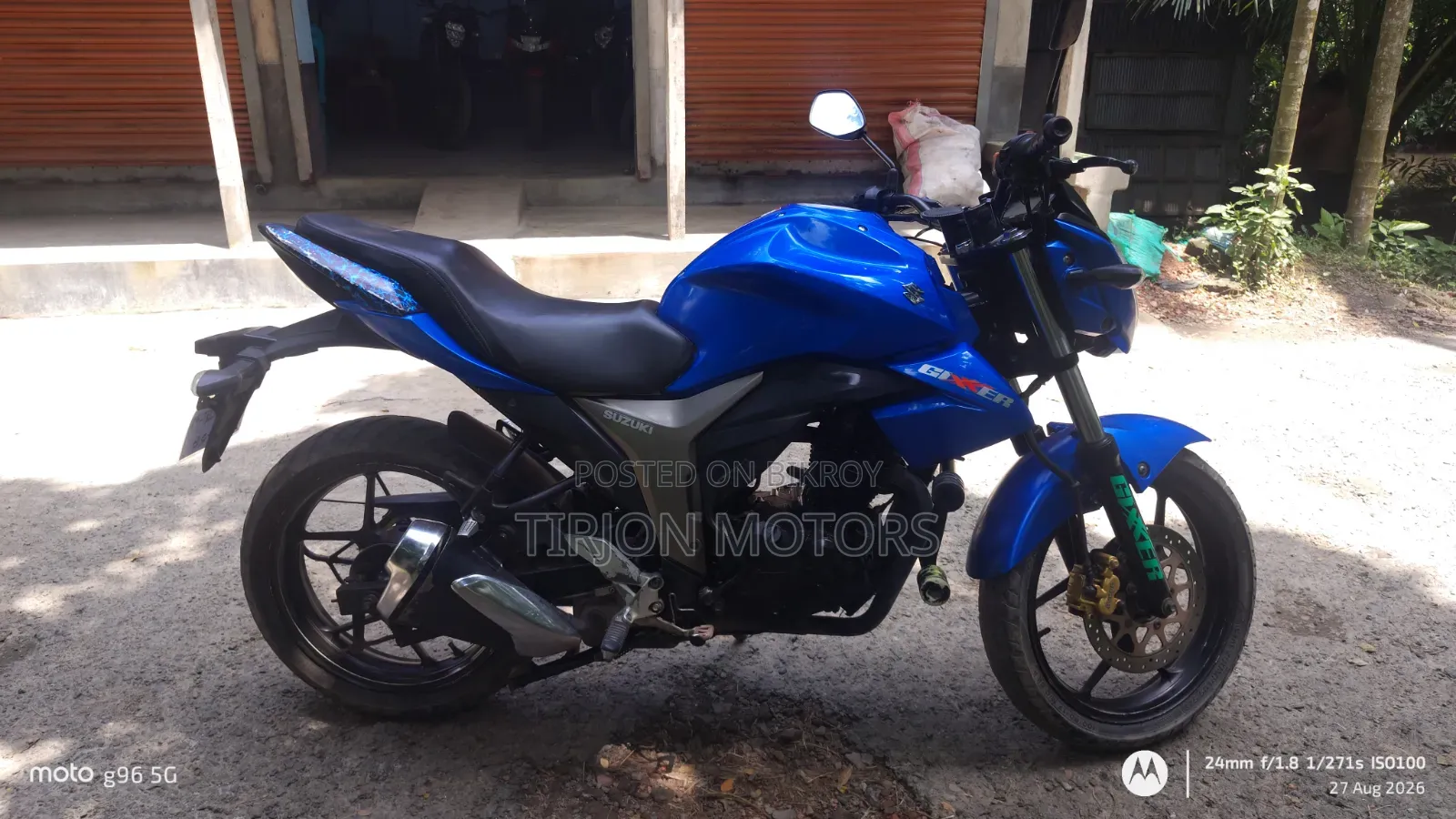Suzuki Gixxer 2021 Blue
