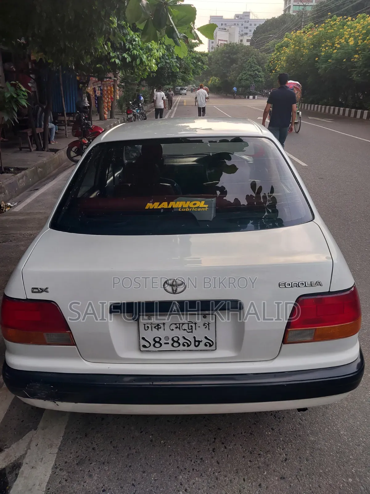 Toyota Corolla Sedan 1996 White