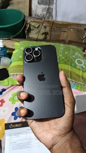 অ্যাপল আইফোন ১৬ প্রো ম্যাক্স ২৫৬ জিবি ব্ল্যাক