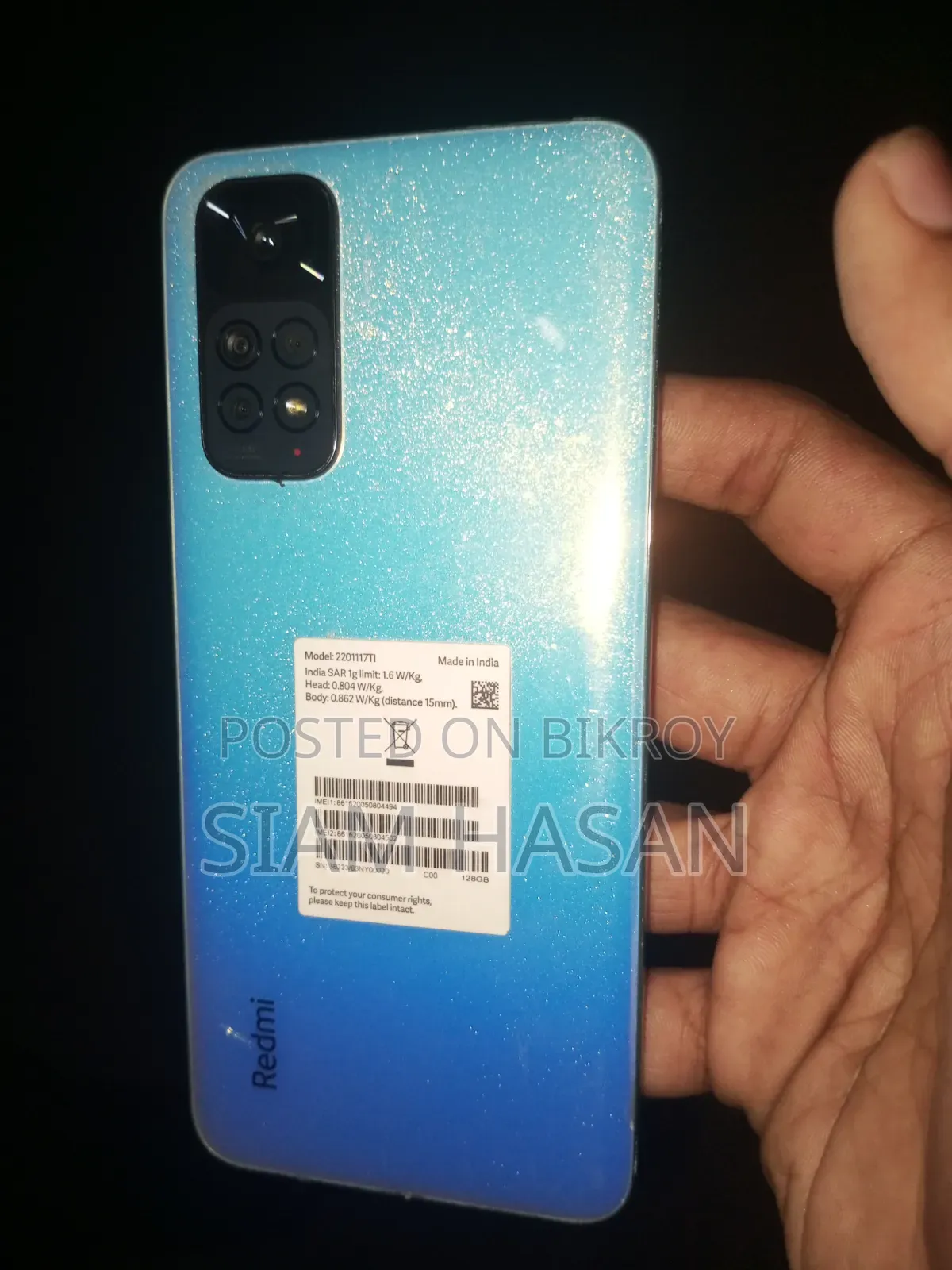 Xiaomi Redmi Note 11 128 GB Blue