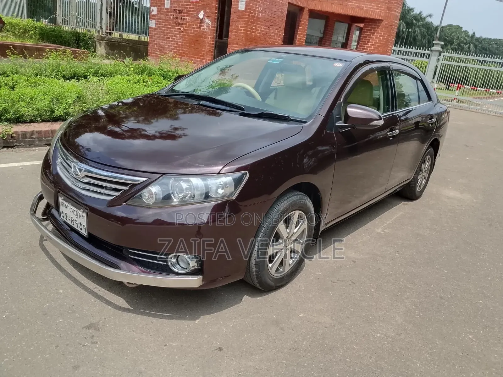 Toyota Allion 2011 Maroon