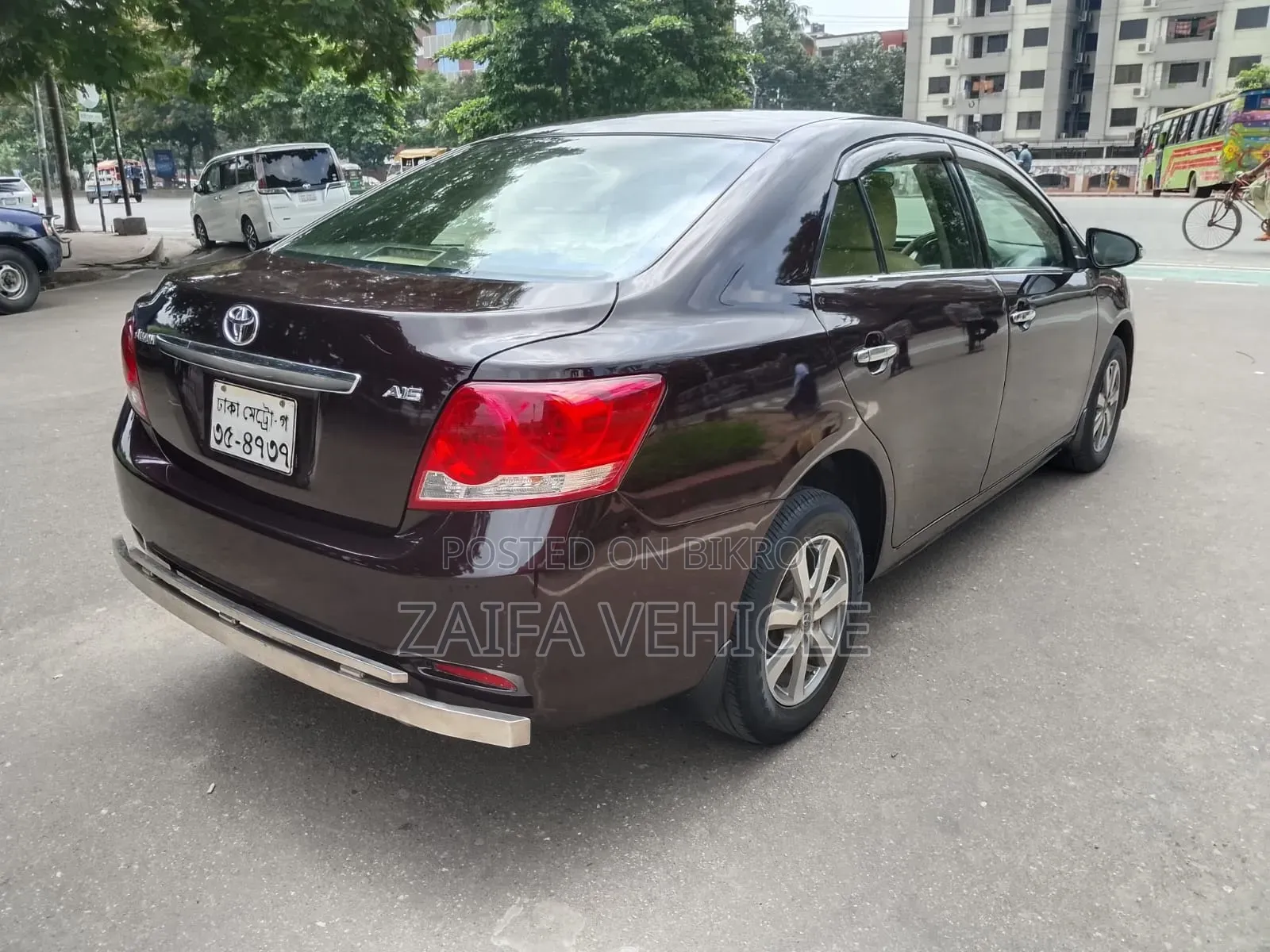 Toyota Allion 2011 Maroon