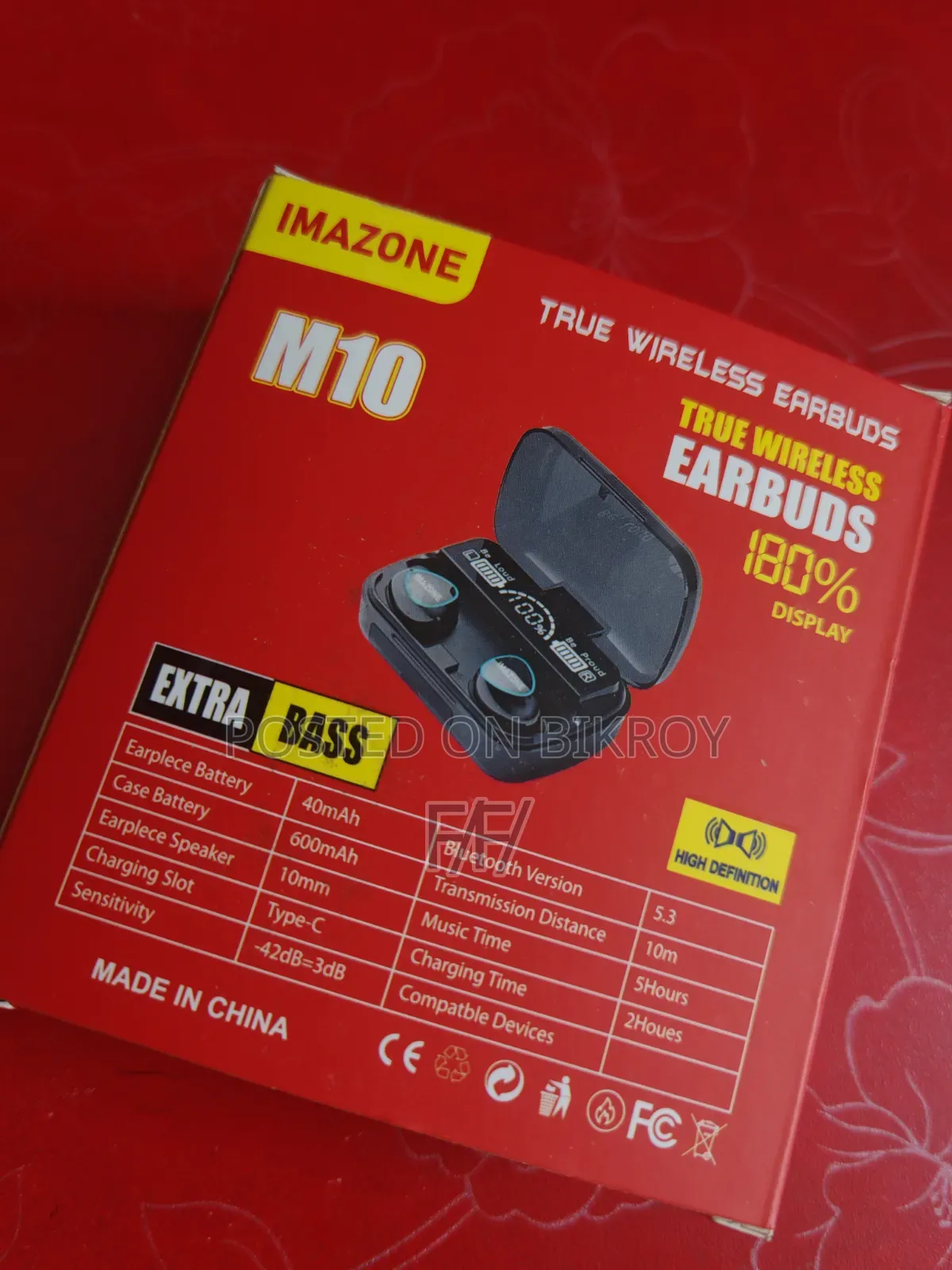 True Wireless Stereo Earbuds