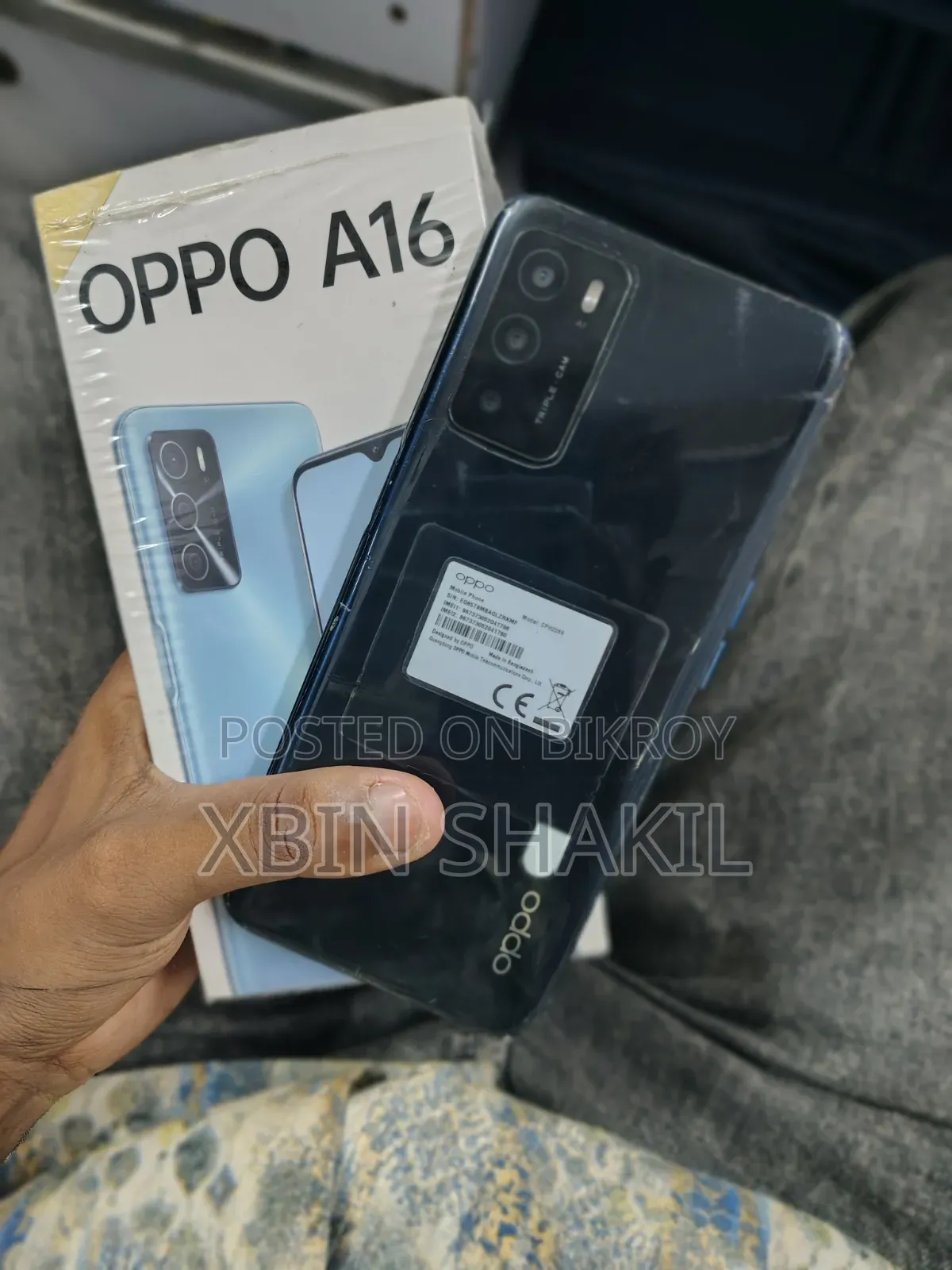 Oppo A16 32 GB Blue