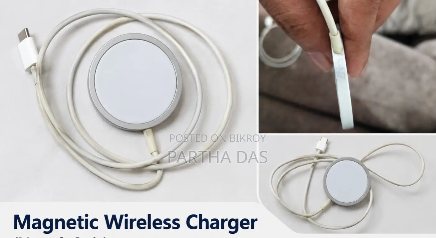 Apple R-Nz Magnetic Wireless Charger (MagSafe Style) – For Sale