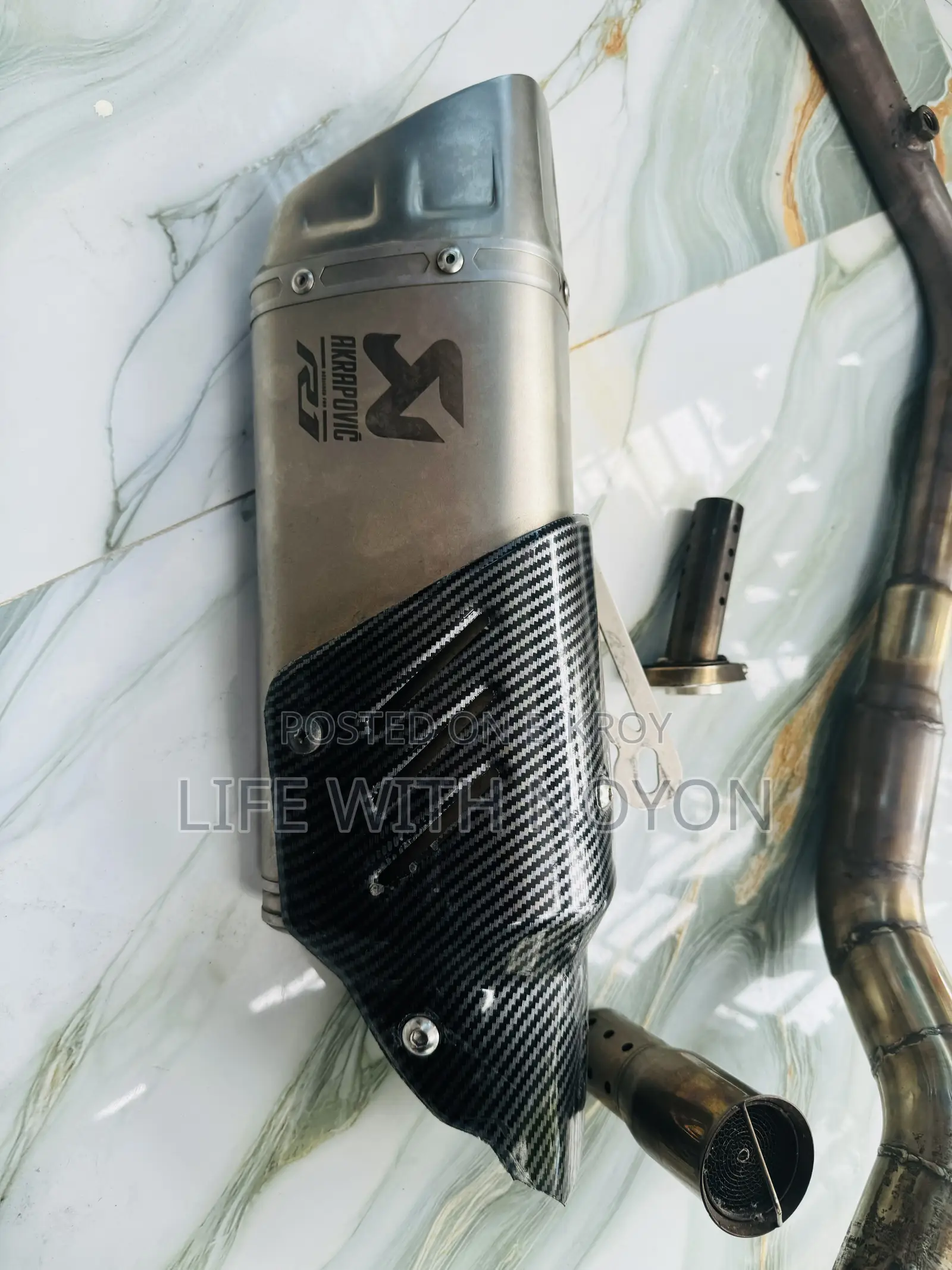 R1 Exhaust With R15 Ban-Pipe