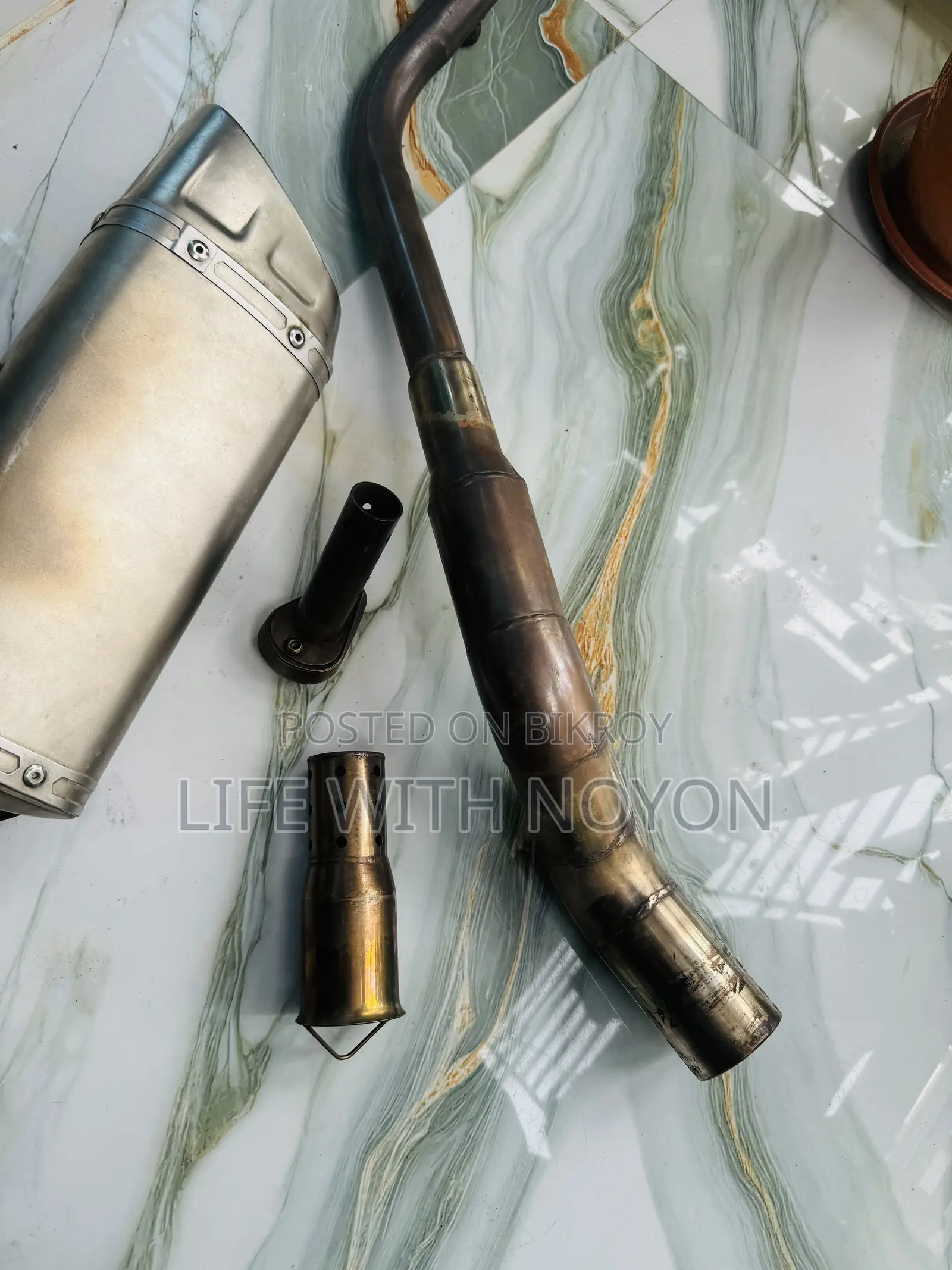 R1 Exhaust With R15 Ban-Pipe