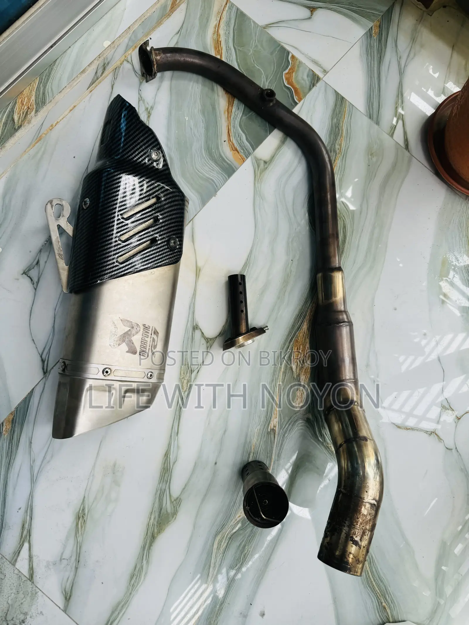 R1 Exhaust With R15 Ban-Pipe