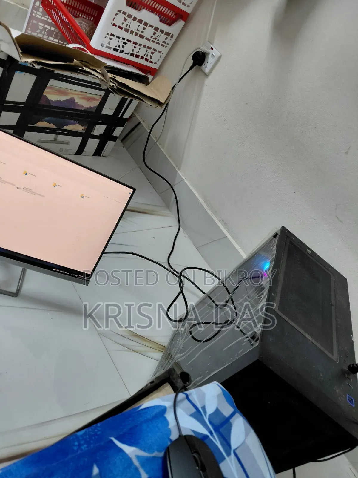 Desktop Computer HP EliteDesk 705 16GB AMD Ryzen 5 SSD 1T