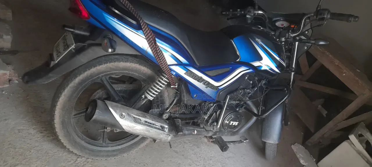 TVS Metro Plus 2022 Blue
