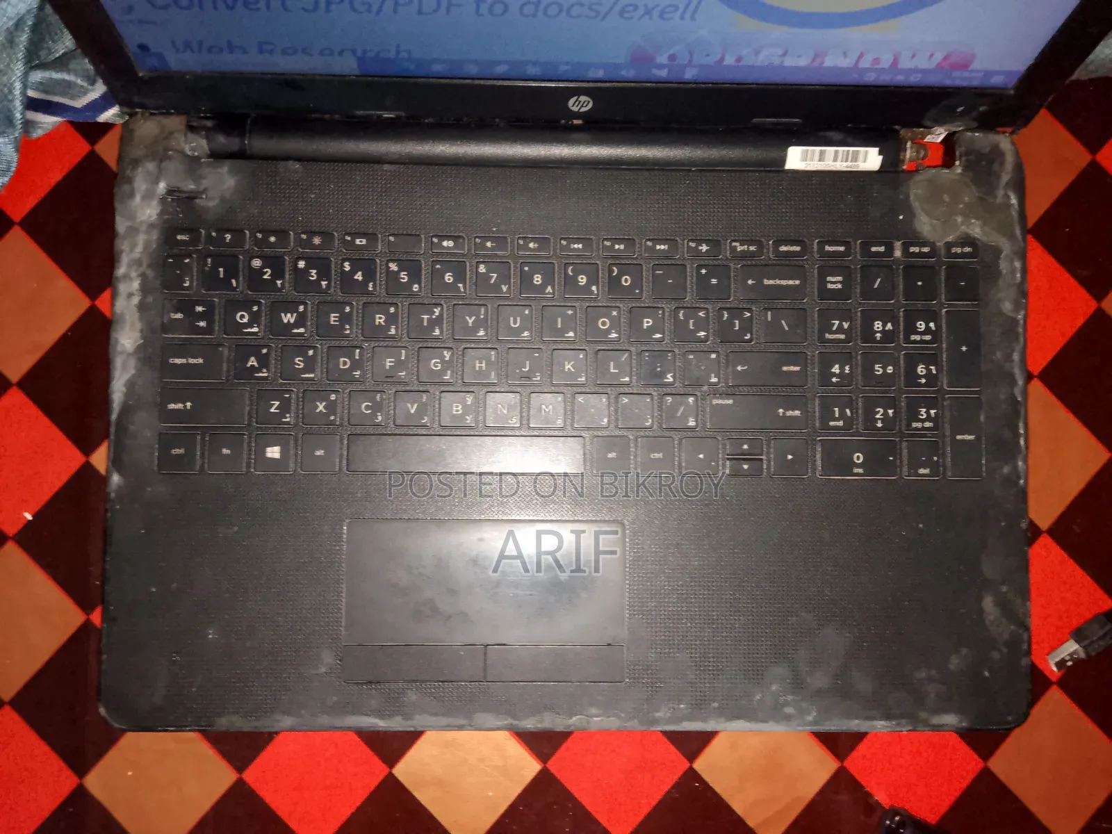 Laptop HP 15-da3007nia 4GB Intel Core 2 Duo SSD 128GB