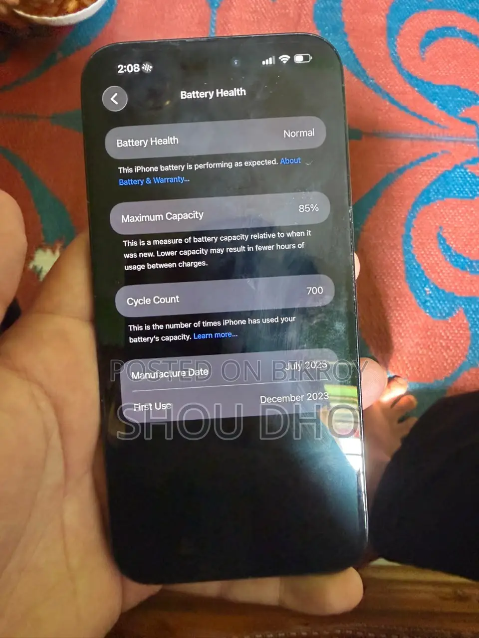 Apple iPhone 15 Plus 128 GB Black