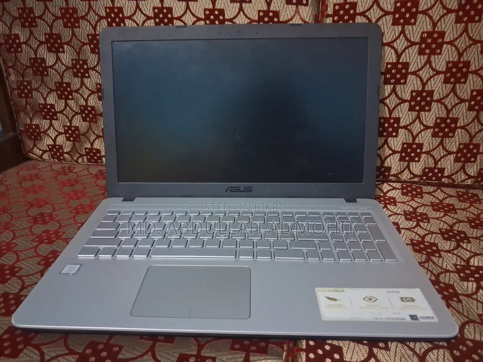 Laptop Asus 4GB Intel Core i3 HDD+SSD 1T
