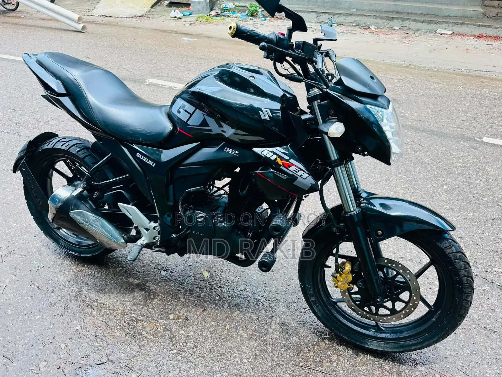 Suzuki Gixxer 2015 Black