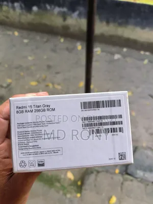 New Xiaomi Redmi 15 256 GB Red