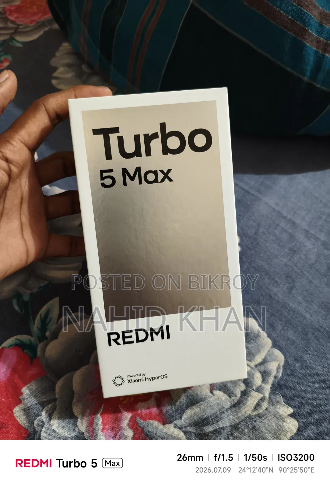 Xiaomi Redmi Turbo 5 Max 256 GB White