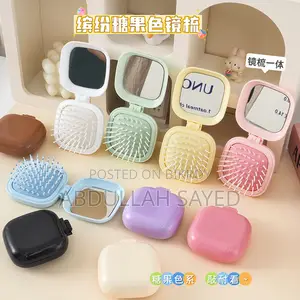 Hair Comb With Classical Mirror