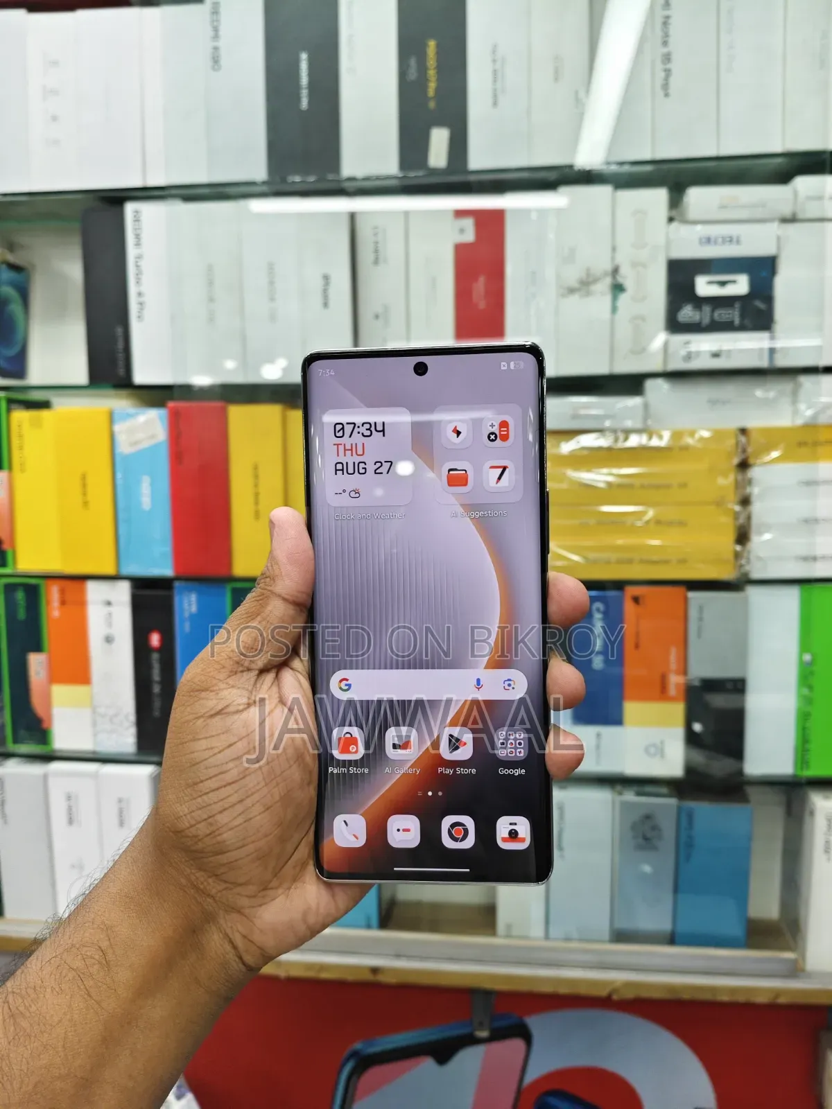 Tecno Pova Curve 256 GB Silver