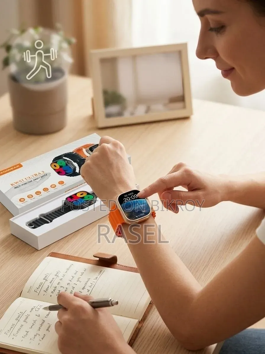 Mefit Plus ME07 Ultra 3 Smartwatch With 2.21-Inch Infinite Display