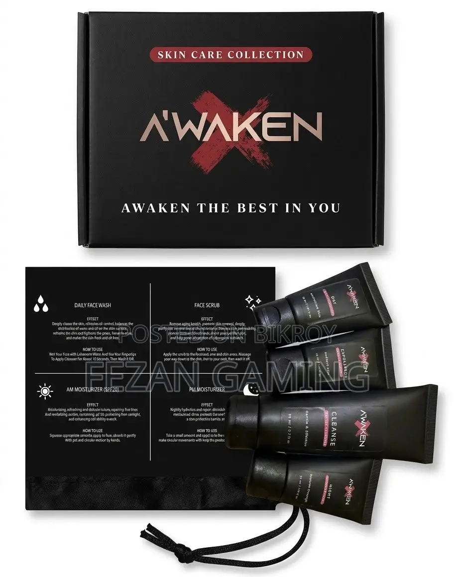 A'WAKEN Skin Care Collection Boxed Set