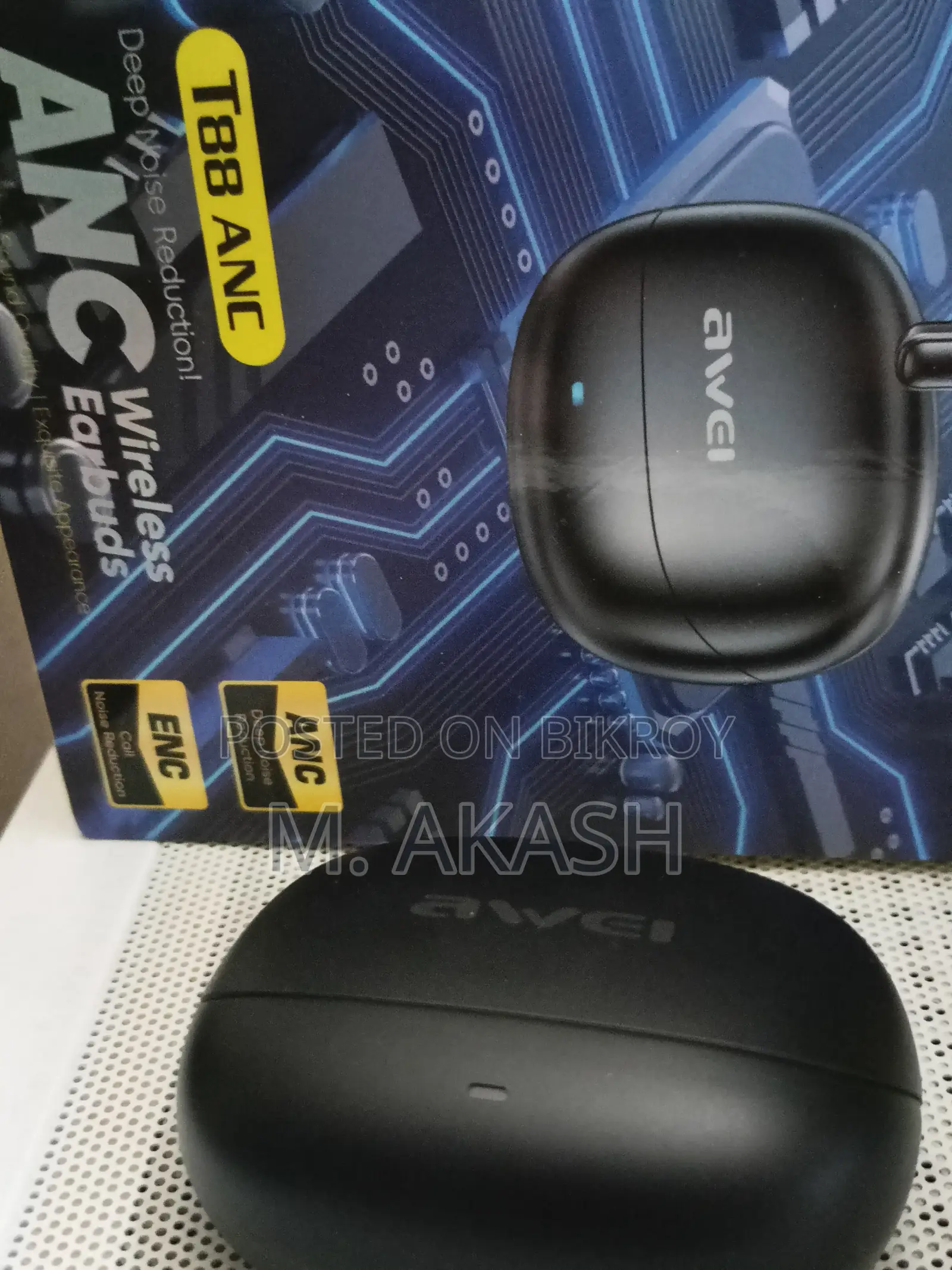 Awei T88 Wireless Earbuds Anc Enc TWS