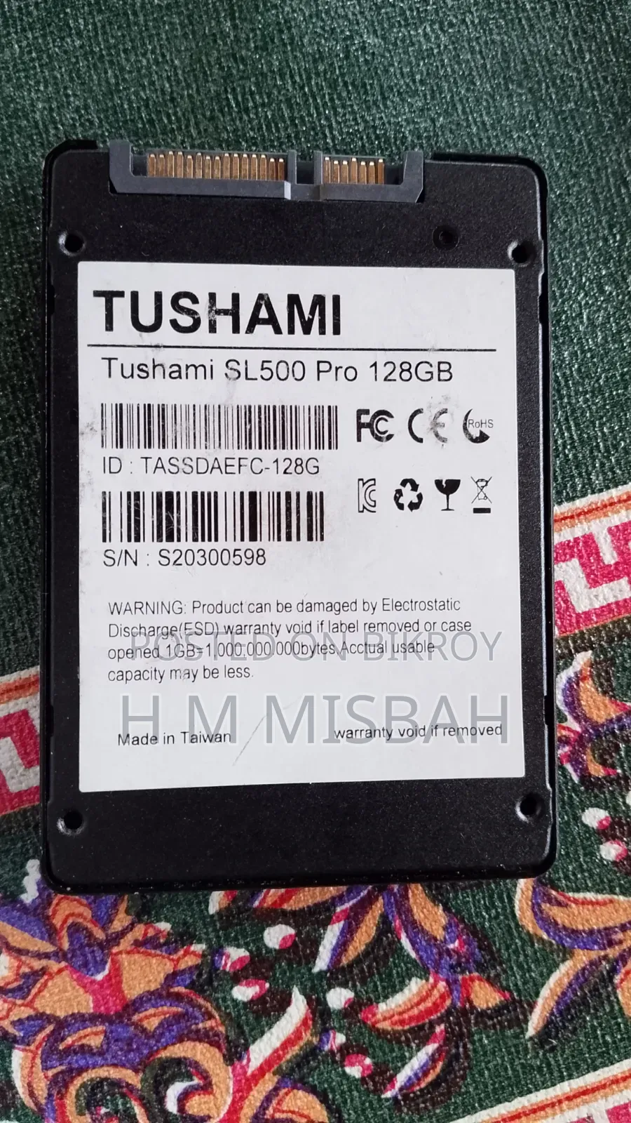 TUSHAMI SL500 Pro 128GB SSD — Almost New