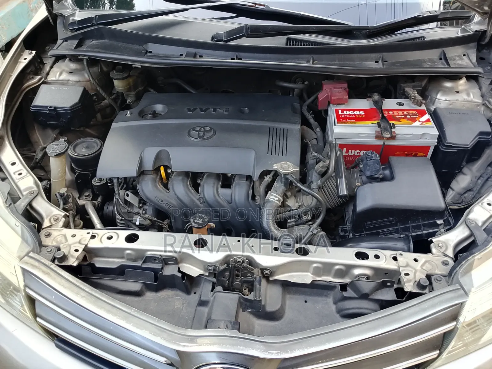 Toyota Axio 2013 Silver