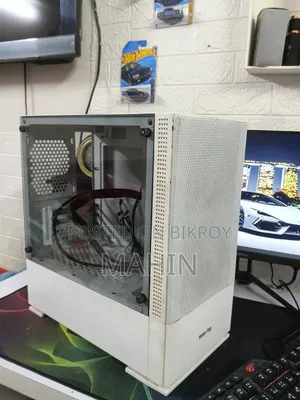 Value-Top White PC Casing | Tempered Glass Side Panel |