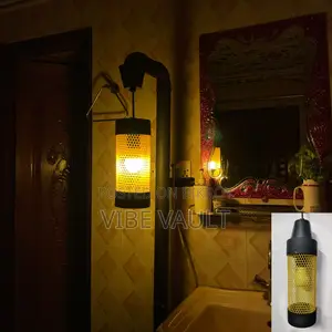 Hanging Cylindrical Mesh Pendant Light