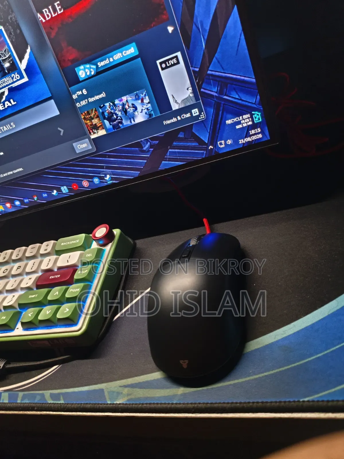 Fantech KANATA VX9 Gaming Mouse Cash on Delivery Accepted✅
