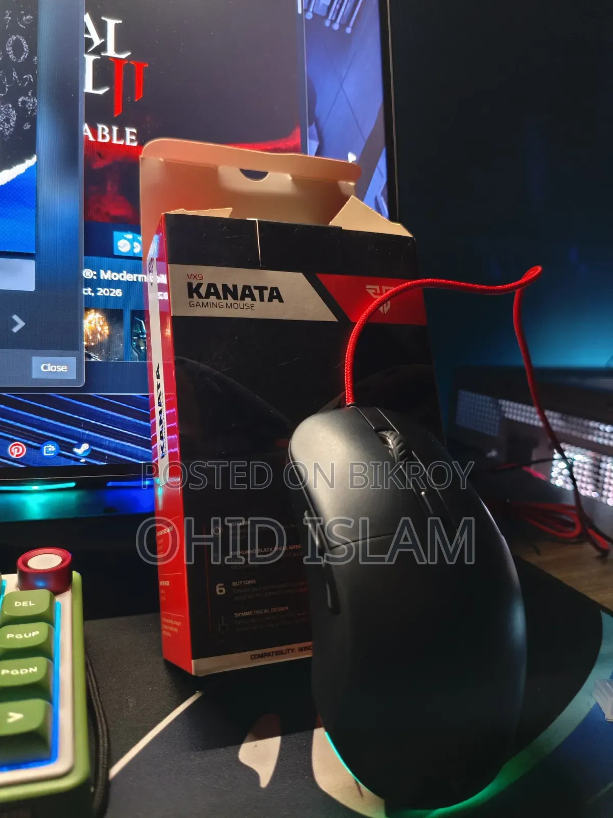 Fantech KANATA VX9 Gaming Mouse Cash on Delivery Accepted✅