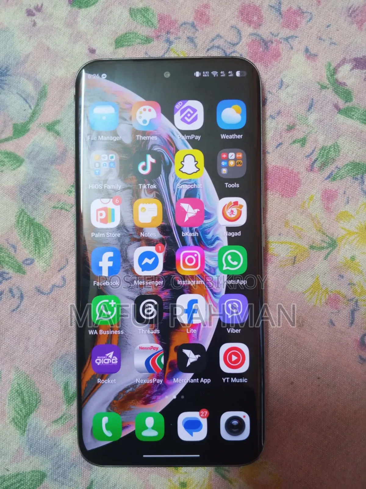 Tecno Spark 40 Pro 256 GB Gray