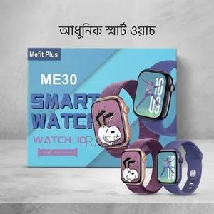 ME30 Watch 10 Premium  Smartwatch Series With Mefit Plus App Support