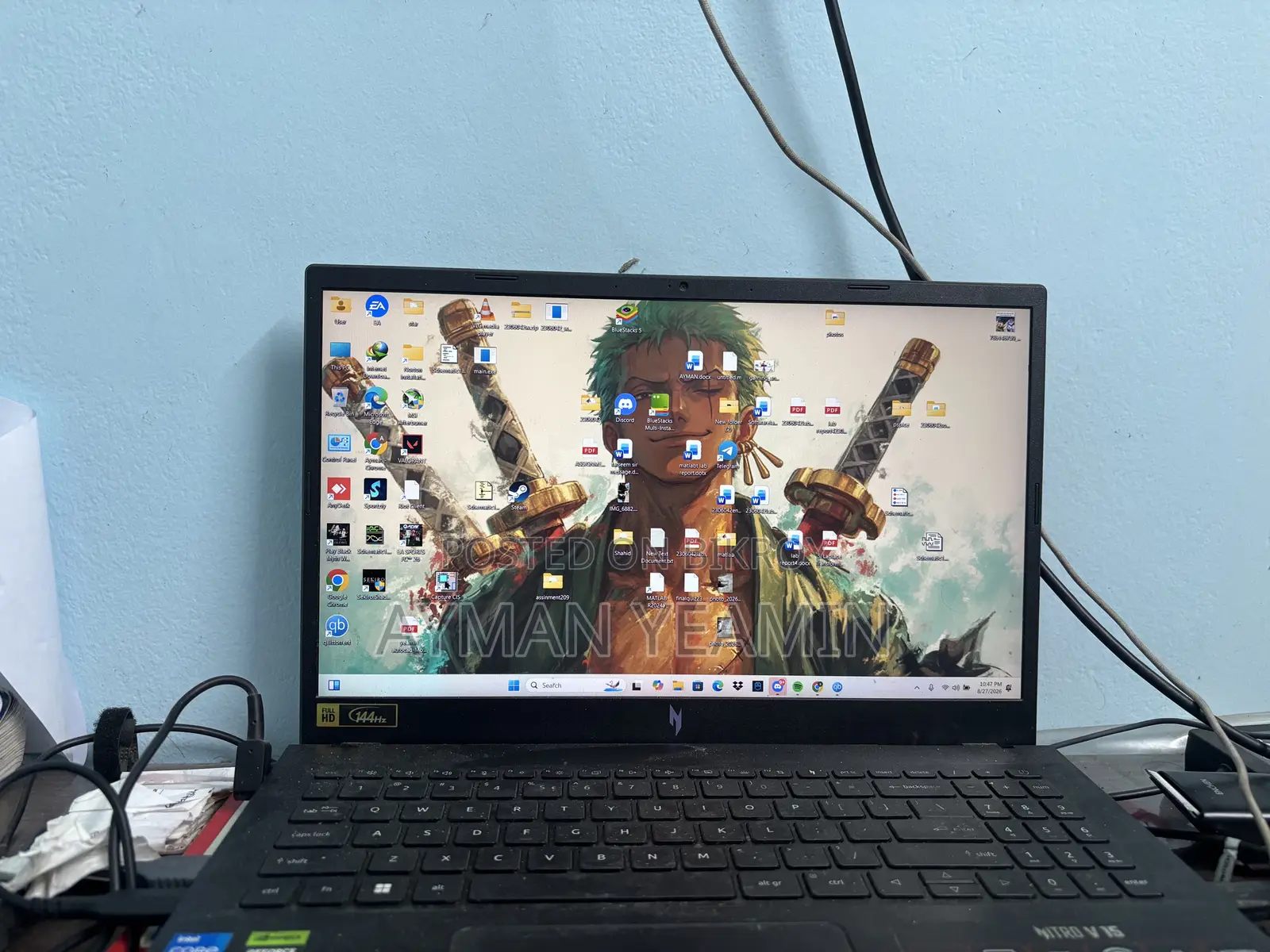 Laptop Acer Nitro V 15 16GB Intel Core i5 SSD 512GB