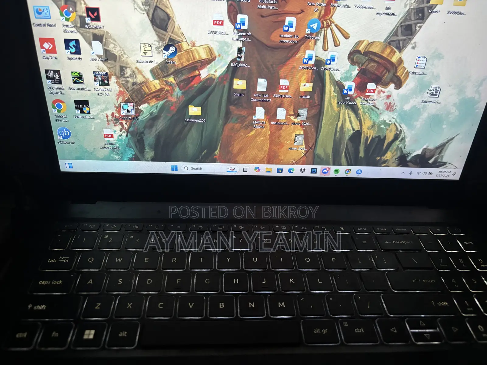 Laptop Acer Nitro V 15 16GB Intel Core i5 SSD 512GB