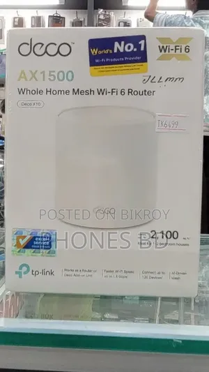 TP-Link Deco X10 AX1500 Dual-Band Mesh Router (1 Pack)