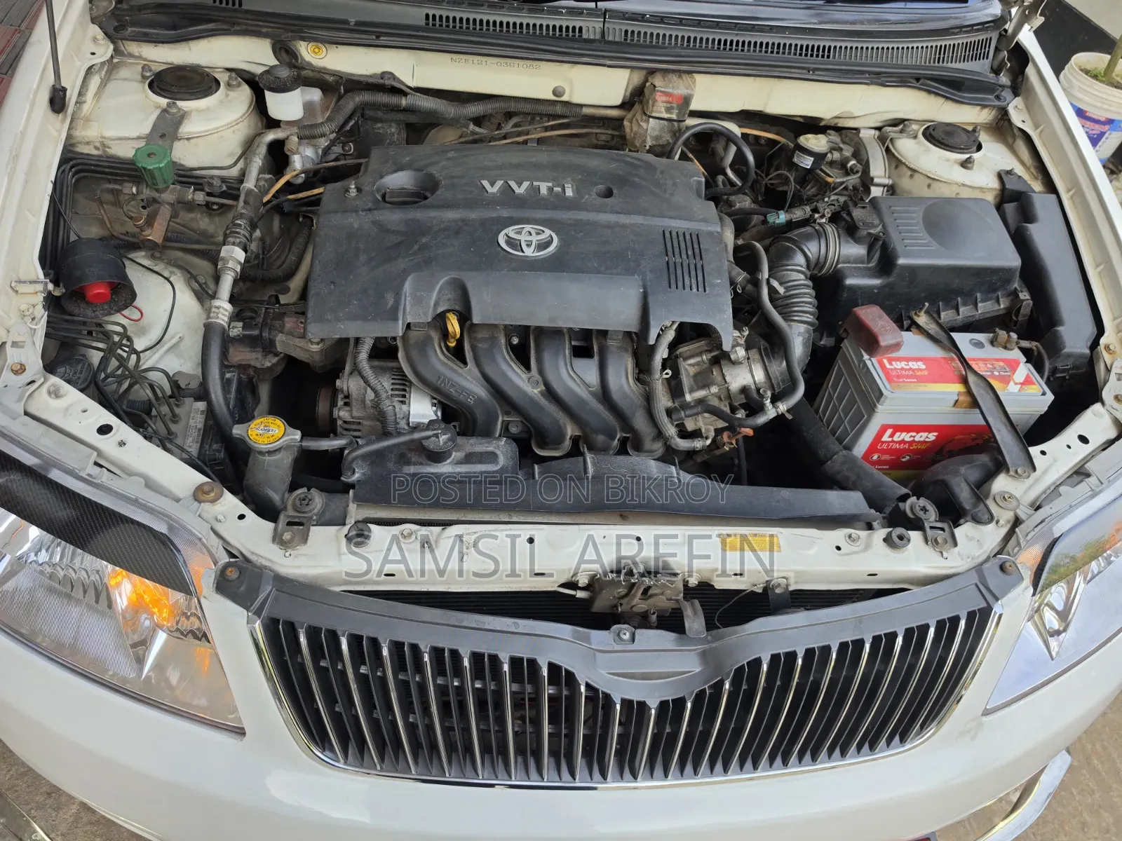 Toyota Corolla Sedan Automatic 2005 White