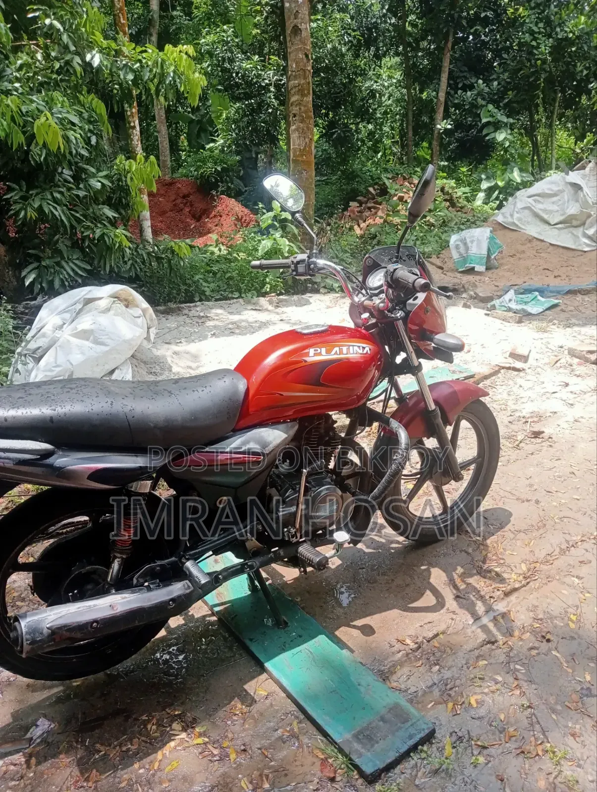 Bajaj Platina 100 2016 Purple