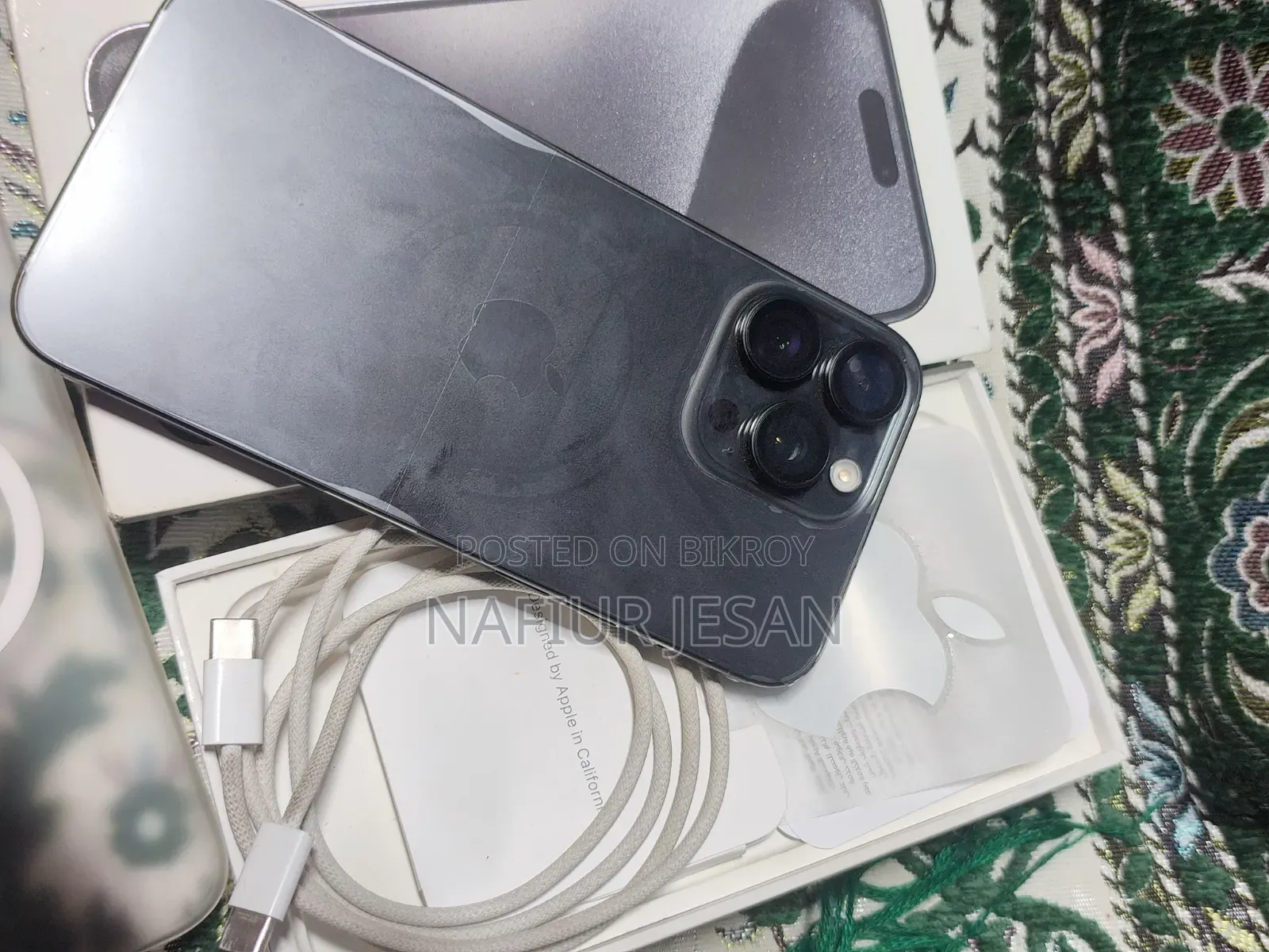 Apple iPhone 15 Pro Max 256 GB Black