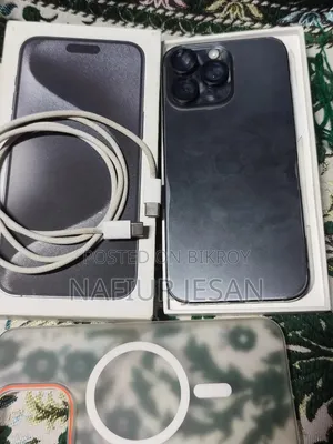 Apple iPhone 15 Pro Max 256 GB Black