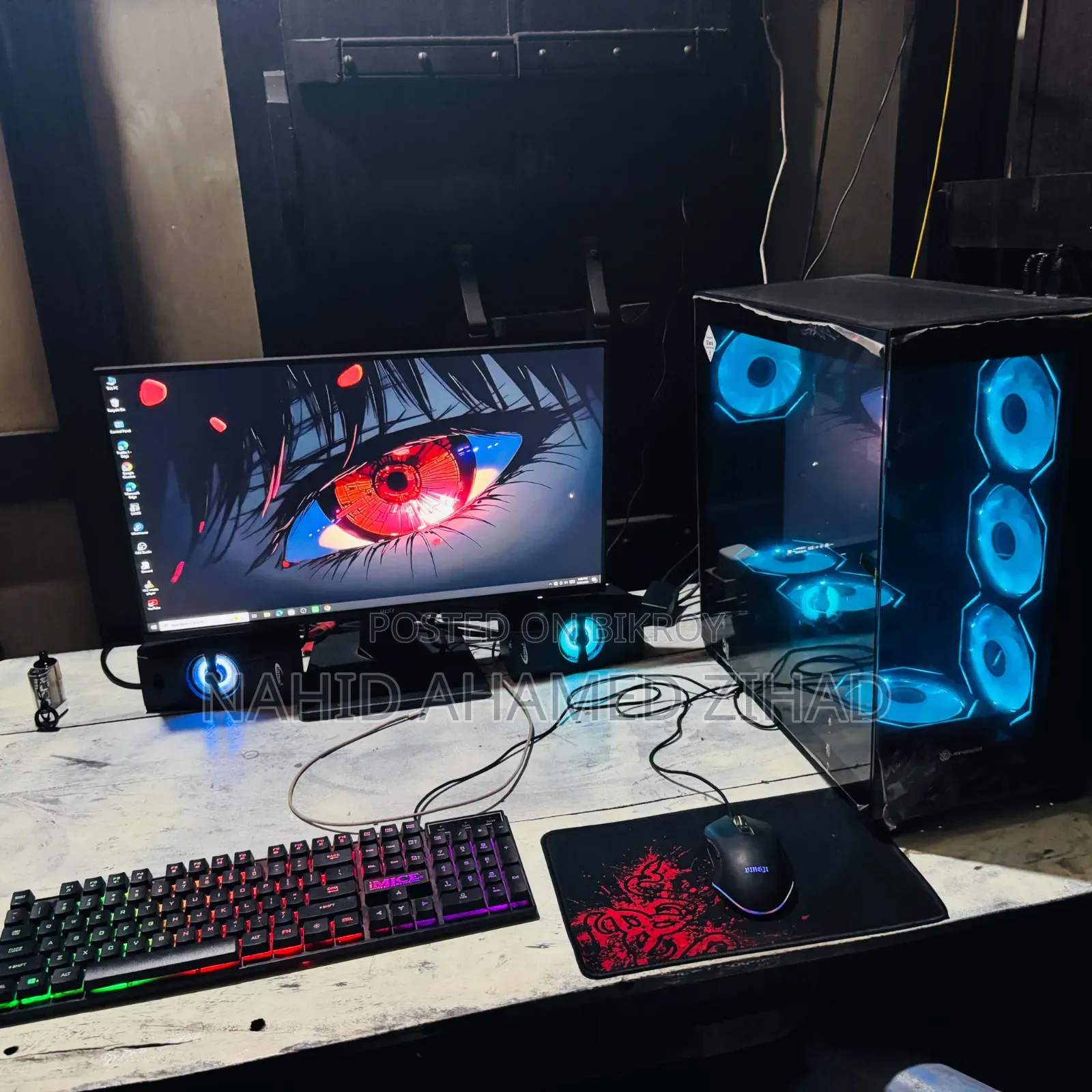 New Desktop Computer 16GB AMD Ryzen 5 SSD 256GB