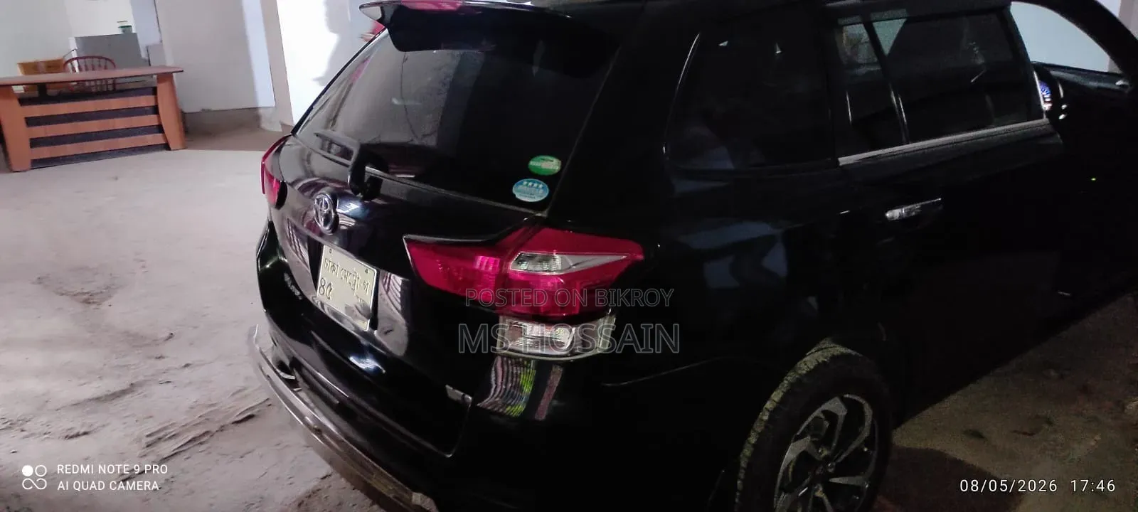Toyota Axio 2015 Black