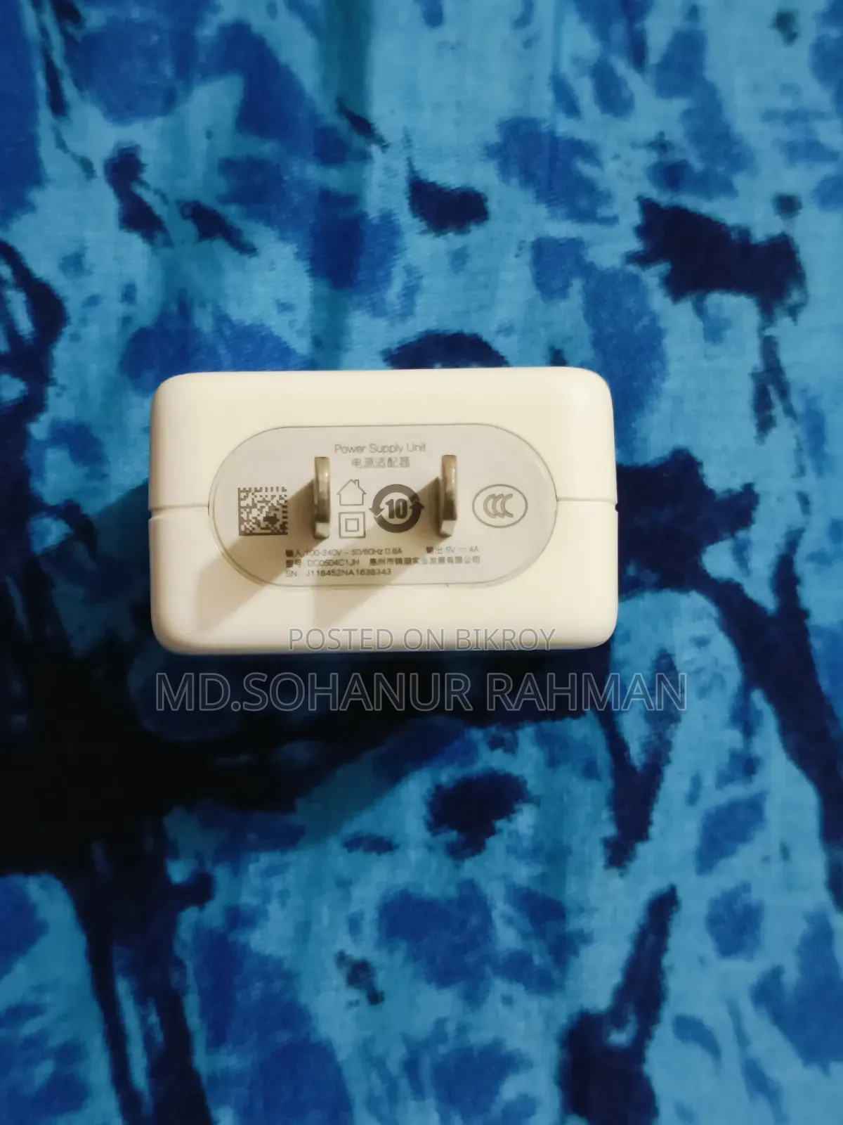 One Plus 4A Dash Fast Charger