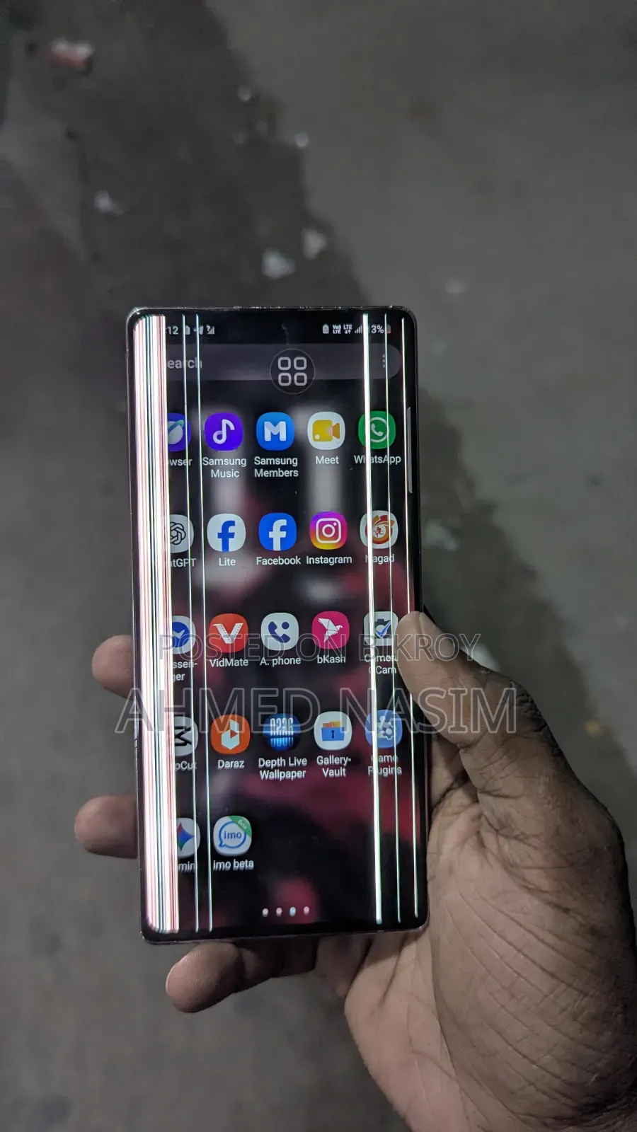 Samsung Galaxy Note 20 5G 256 GB Graphite