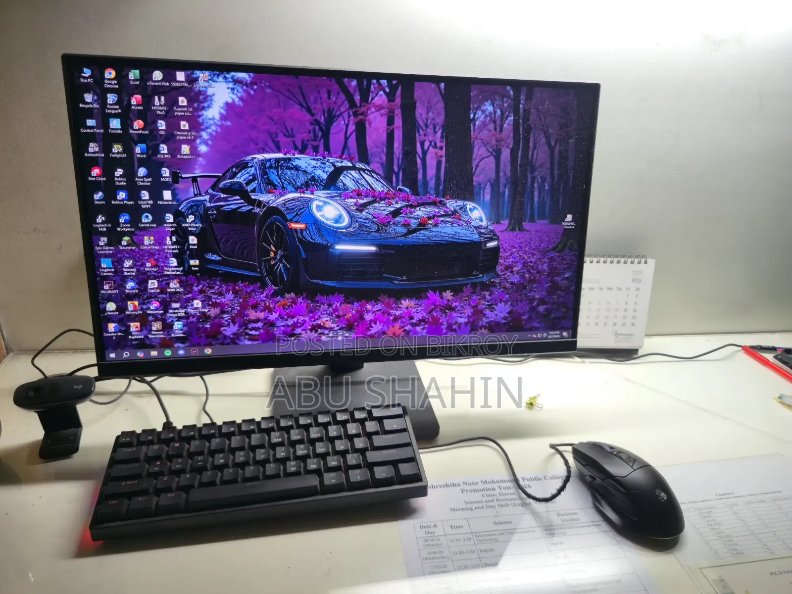 Desktop Computer 16GB AMD Ryzen 5 HDD+SSD 1T